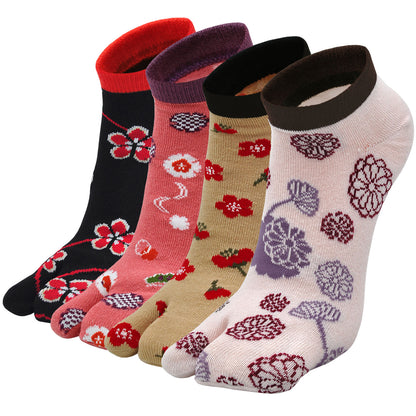 LOFIR 81105-A-MX-4 pack toe socks
