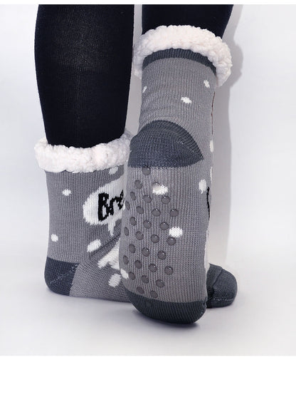 LOFIR 88218-LGY bear-1 pack funny socks