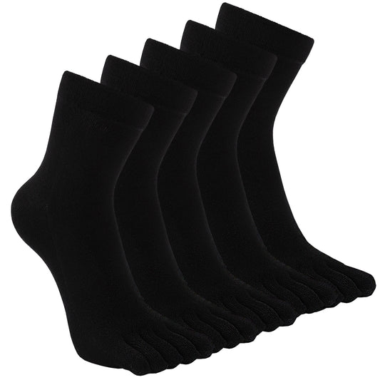LOFIR MT140-BK-5 Pack toe socks