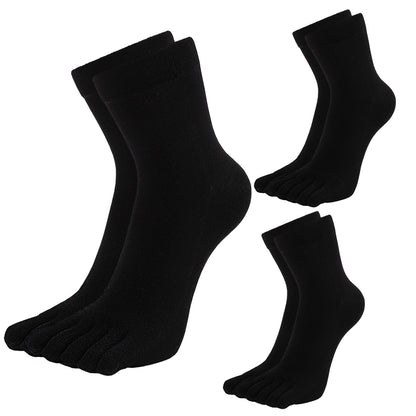 LOFIR MT140-BK-5 Pack toe socks